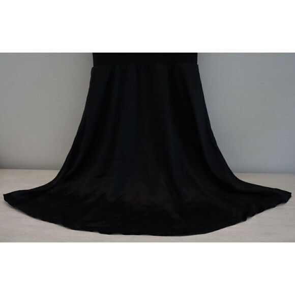 ATM x Anthony Thomas Melillo Women's Sz S Black Silk Surplice Mini Dress $475 - Picture 3 of 8